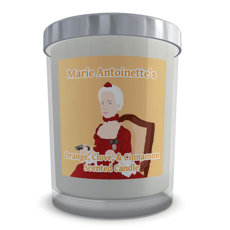 Marie Antoinette Orange Candle