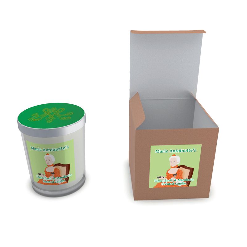 Marie Antoinette Green Candle