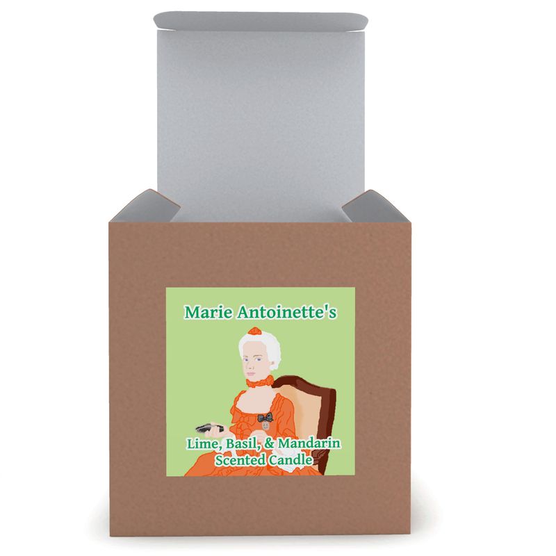 Marie Antoinette Green Candle