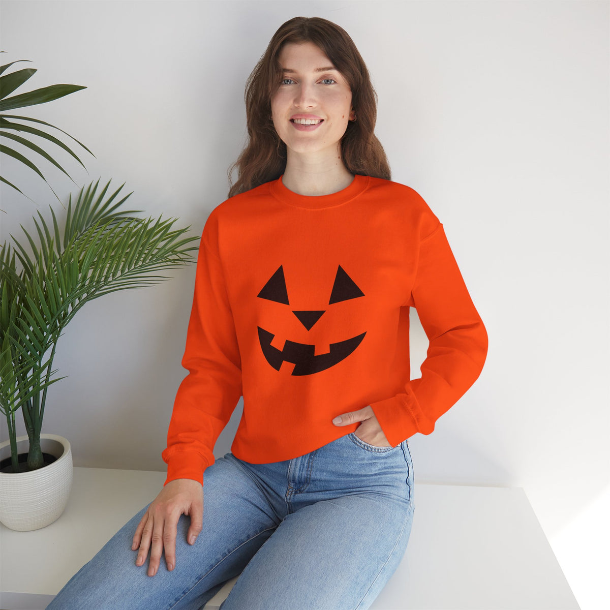 Smiling Jack O'Lantern Sweatshirt