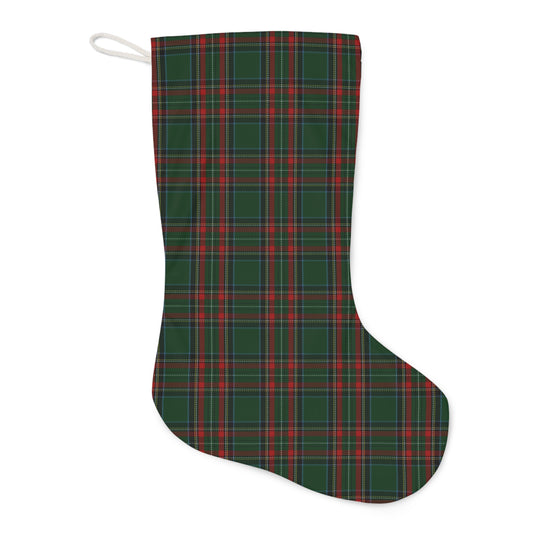 Green Christmas Plaid Stocking