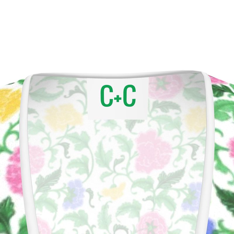 Porcelain Flowers Dress