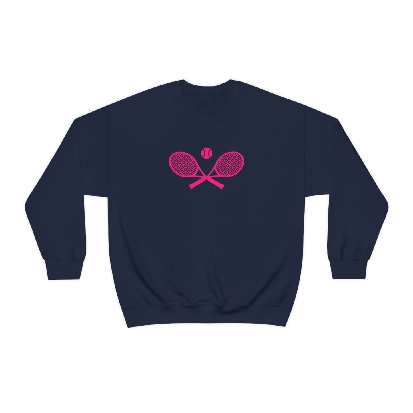 Preppy Pink Tennis Sweatshirt