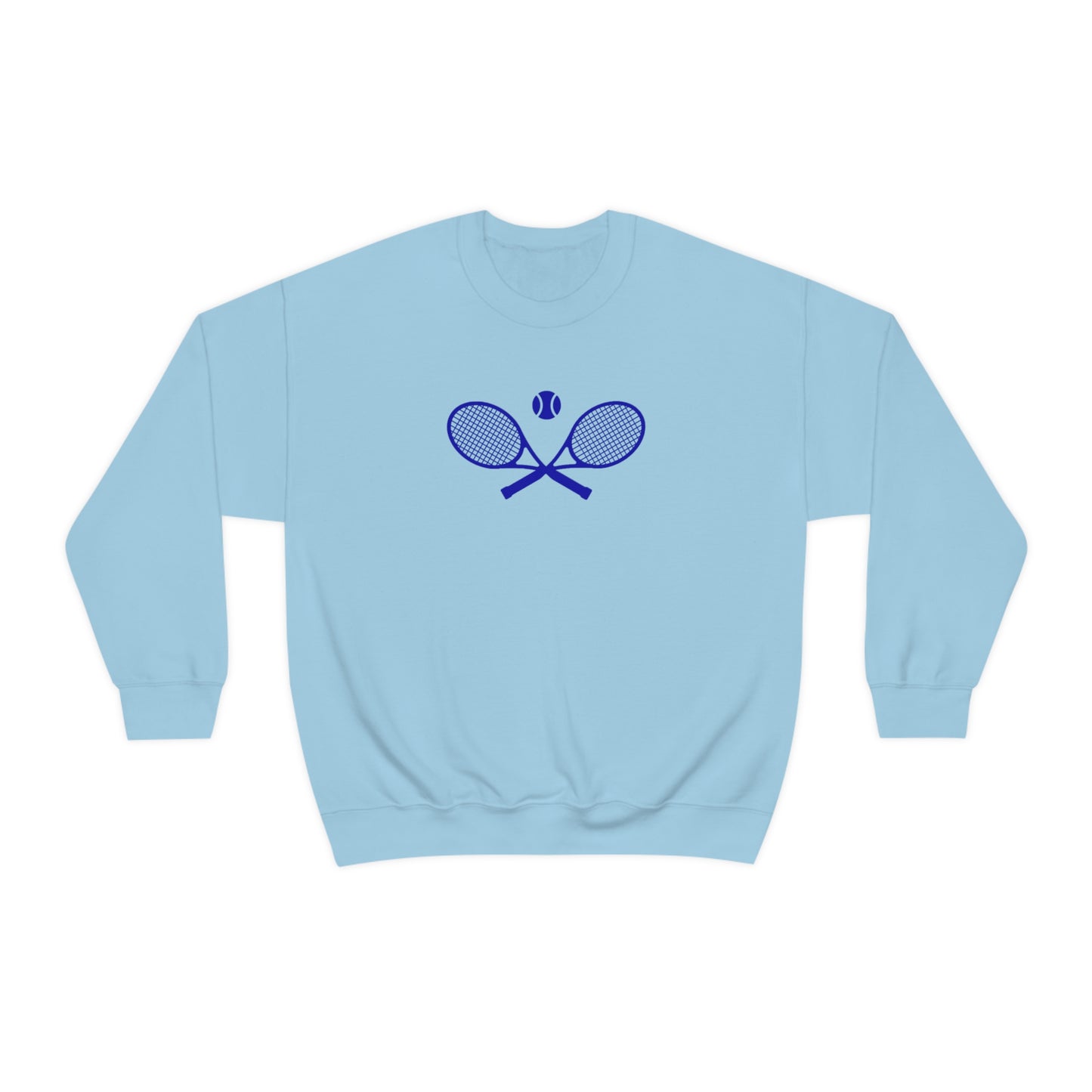 Preppy Blue Tennis Sweatshirt