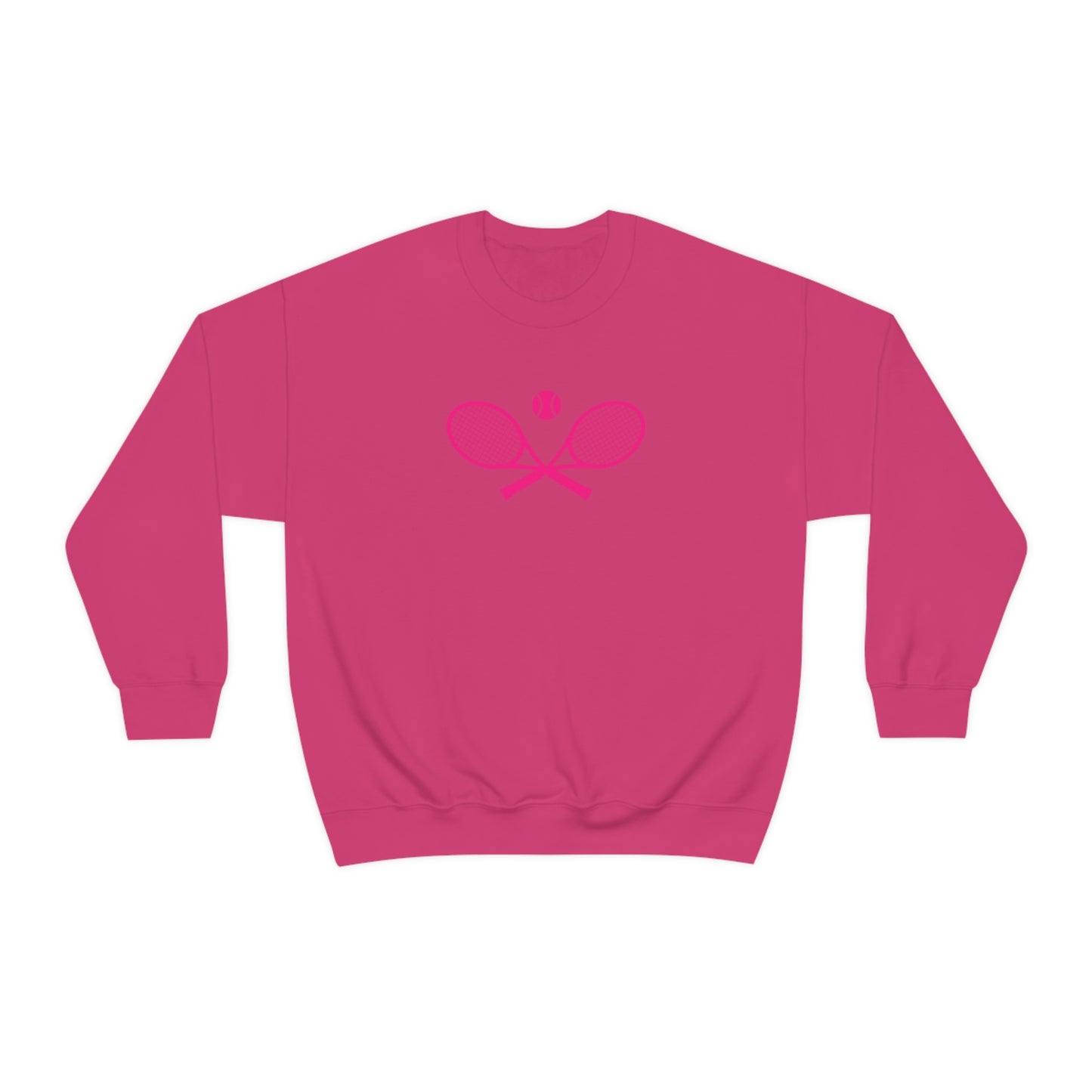 Preppy Pink Tennis Sweatshirt