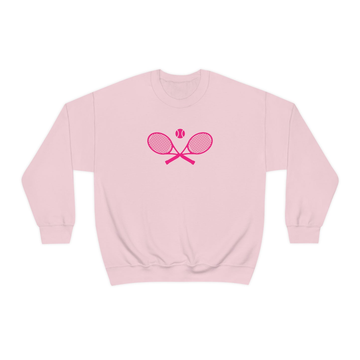 Preppy Pink Tennis Sweatshirt