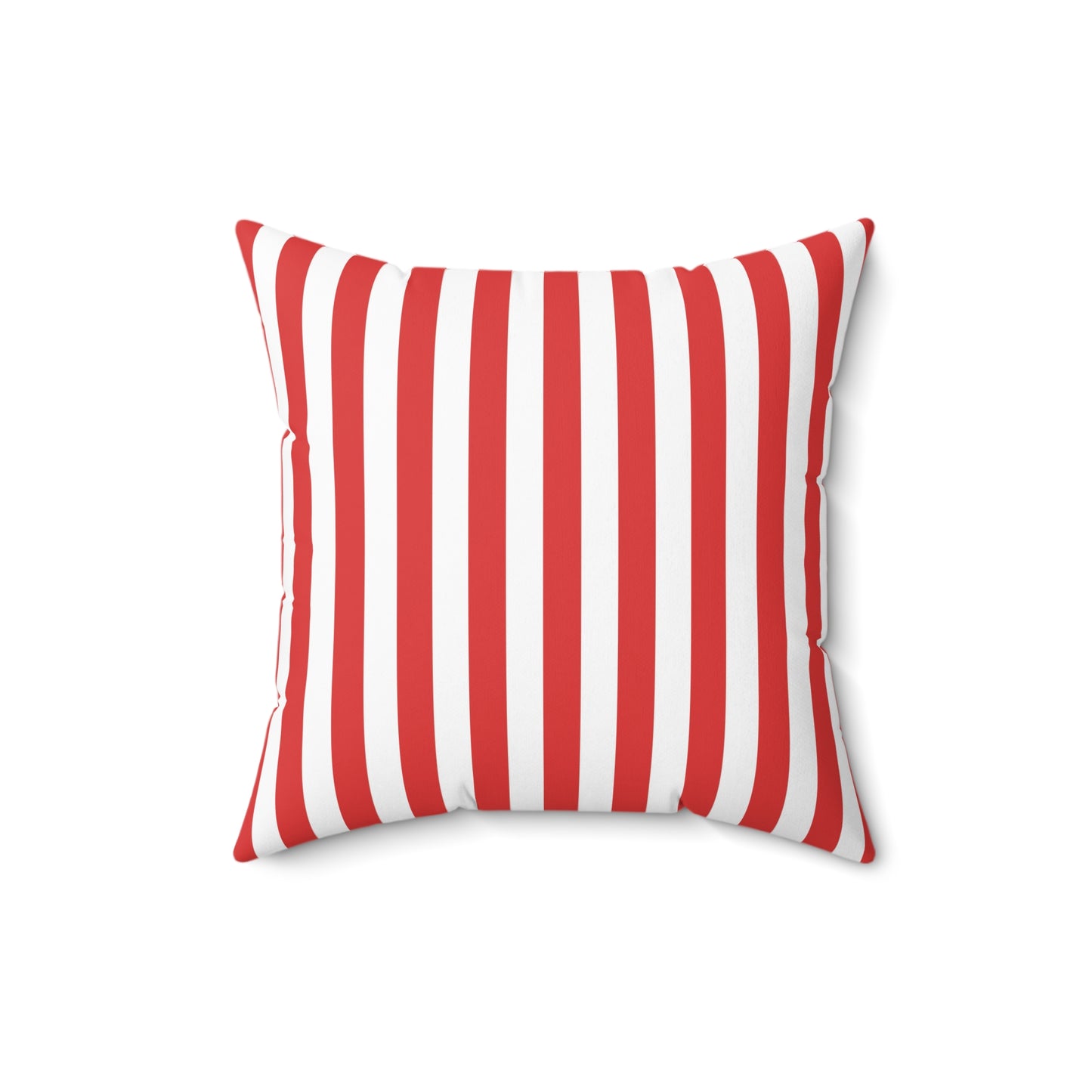 Red Striped Pillows