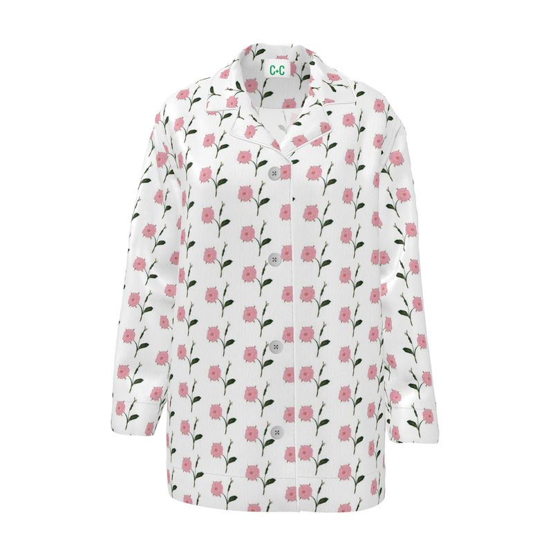 Venus' Roses Luxury Pyjama Shirt