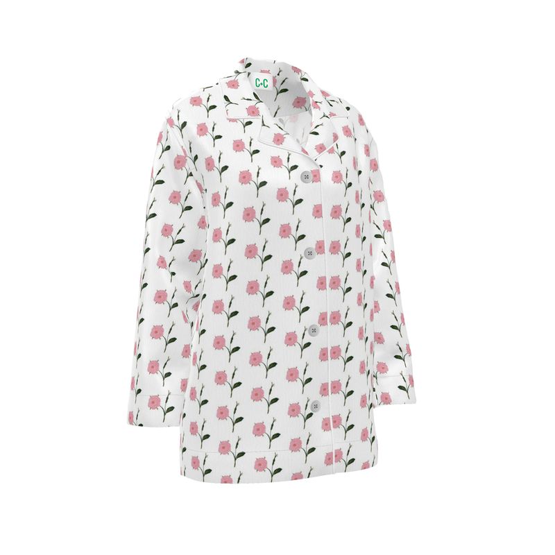 Venus' Roses Luxury Pyjama Shirt