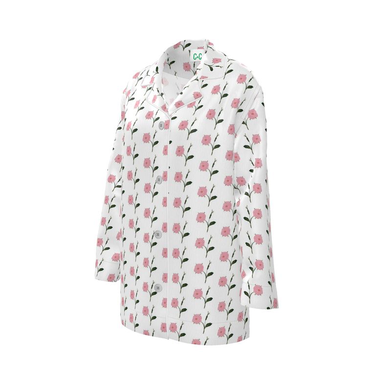 Venus' Roses Luxury Pyjama Shirt