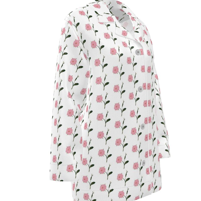 Venus' Roses Luxury Pyjama Shirt