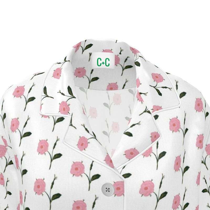 Venus' Roses Luxury Pyjama Shirt
