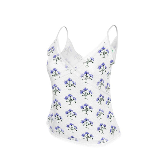 Primavera's Blue Flowers Cami