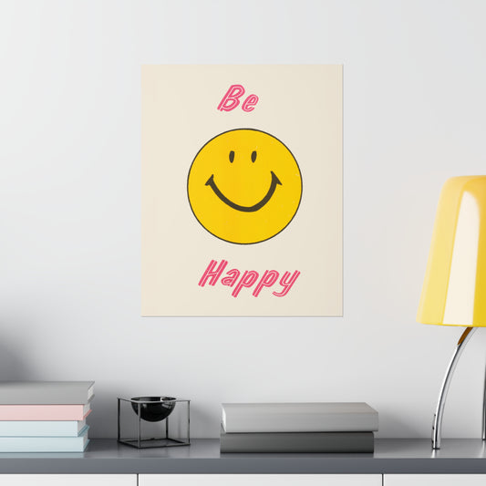 Be Happy Poster