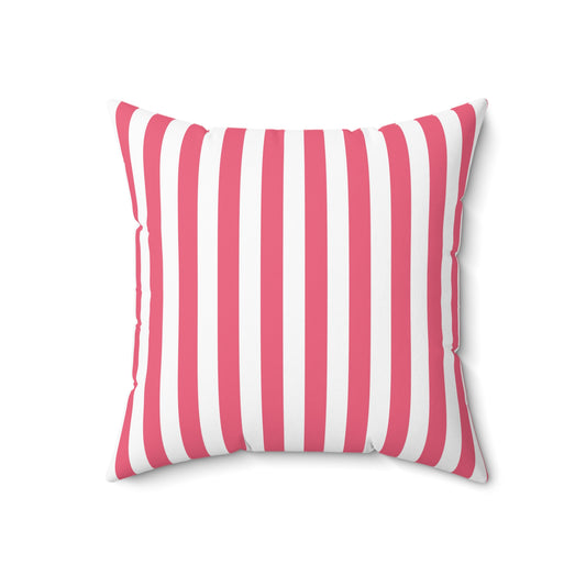 Pink Striped Pillows