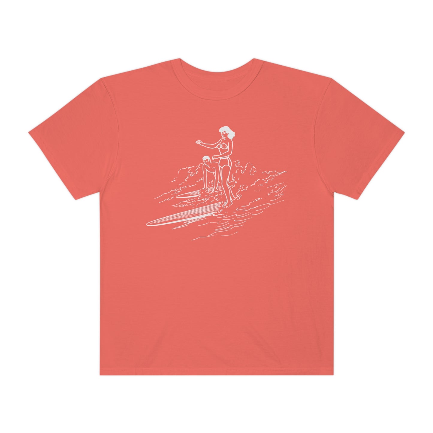 Surfing Comfort Colors T-Shirt