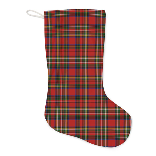 Red Christmas Plaid Stocking