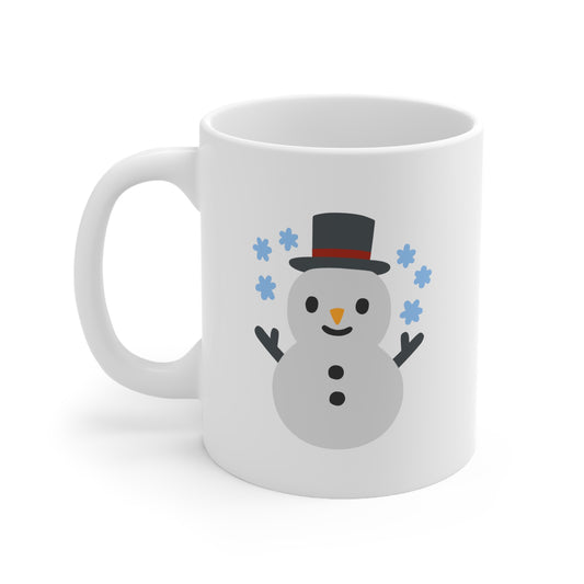 Snowman Emoji Mug