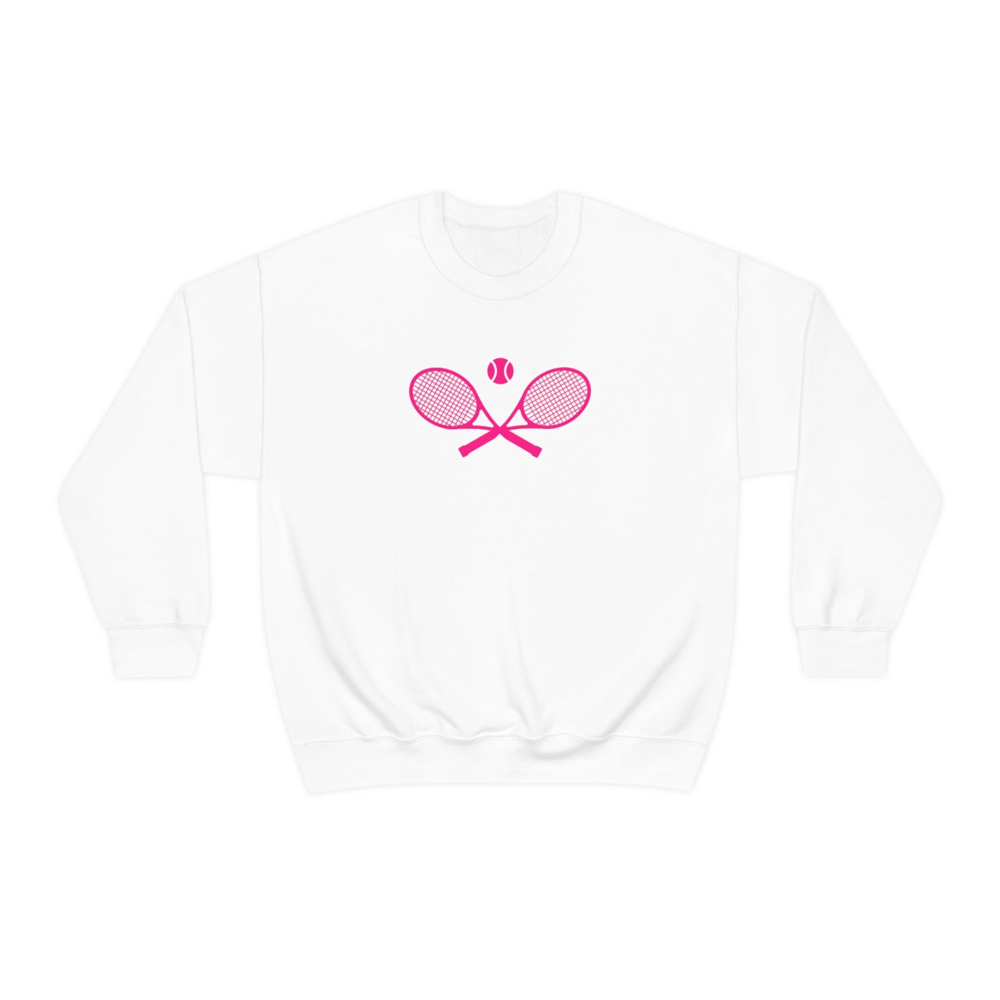 Preppy Pink Tennis Sweatshirt