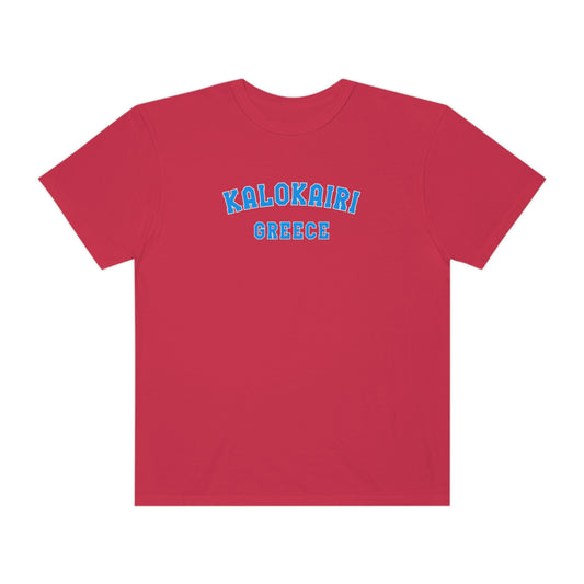 Kalokairi Blue Text Comfort Colors T-Shirt