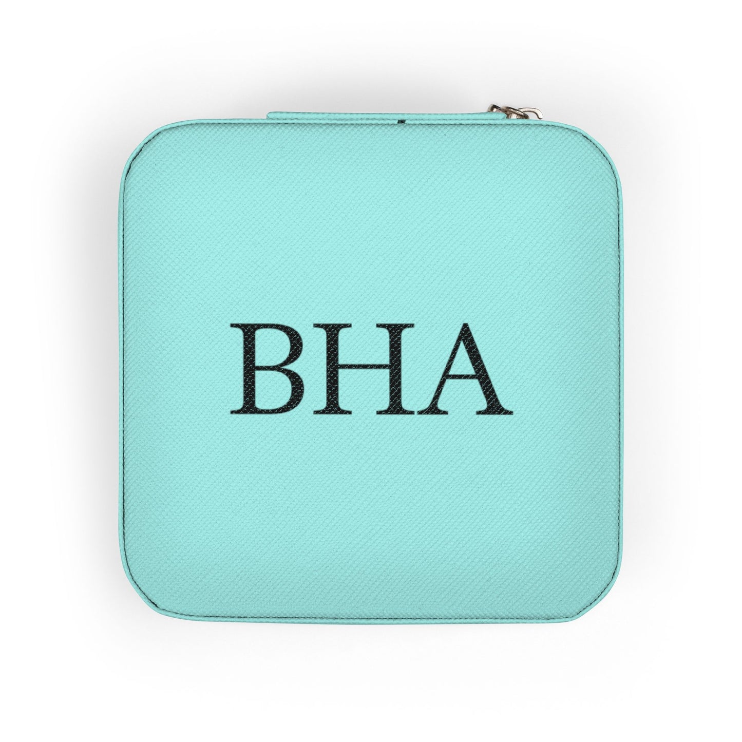 Three Initial Monogram Jewelry Travel Case