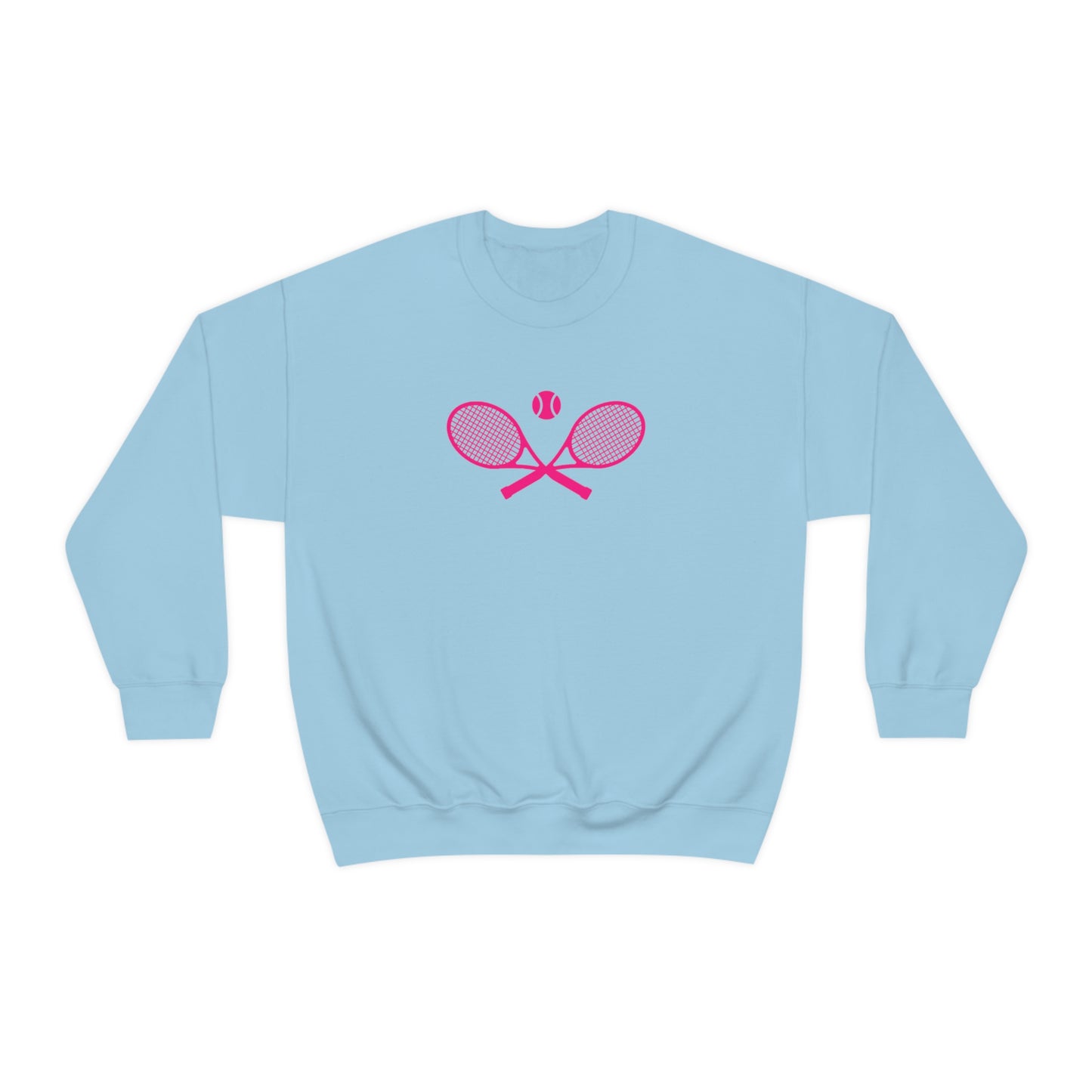 Preppy Pink Tennis Sweatshirt