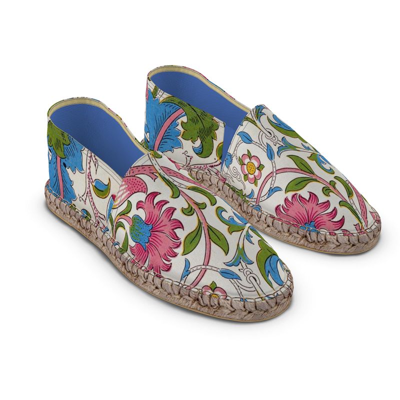 Floral and Vine Espadrilles