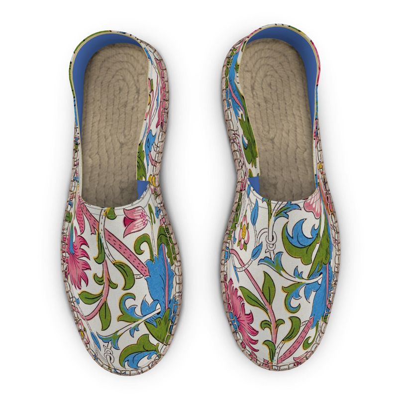 Floral and Vine Espadrilles