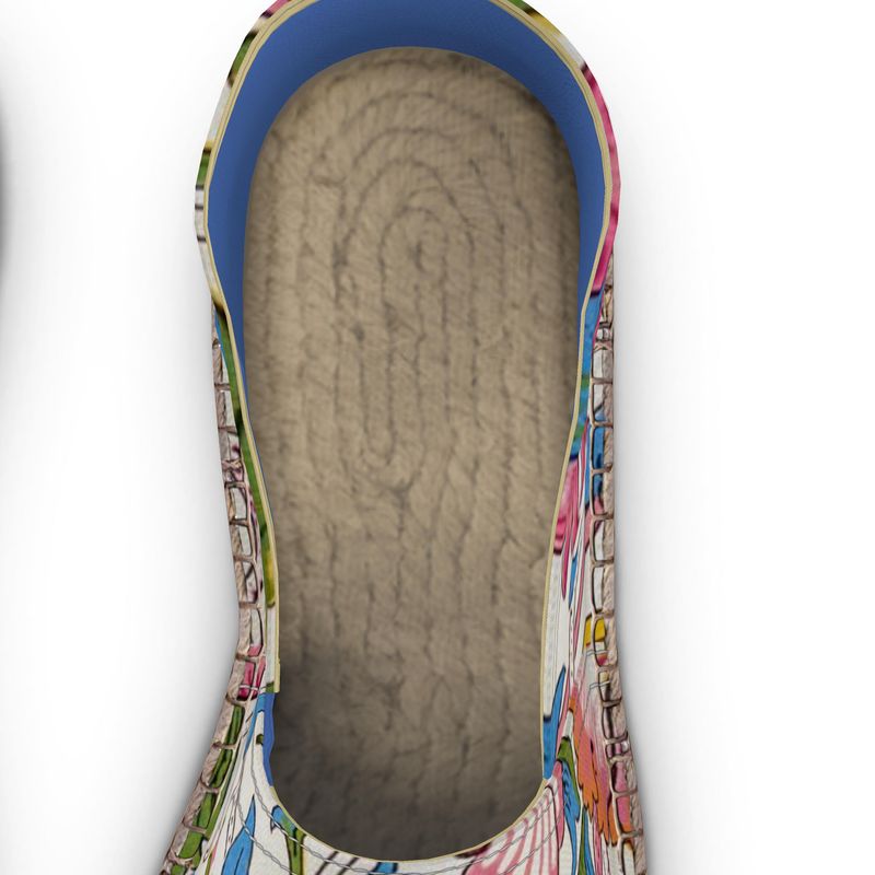 Floral and Vine Espadrilles