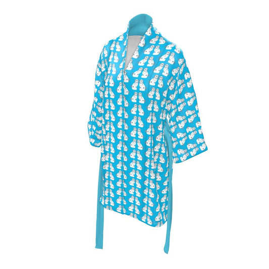 Blue Staffordshire Dogs Kimono