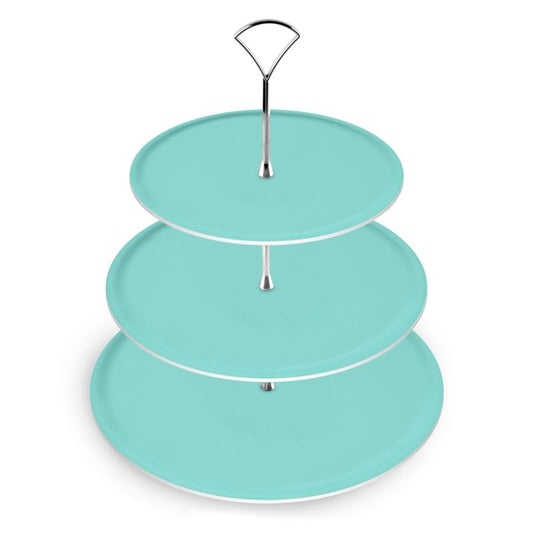 Robin's Egg Blue Cake Stand