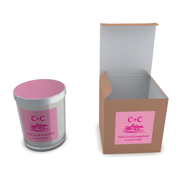 Pink Fizz and Grapefruit Candle