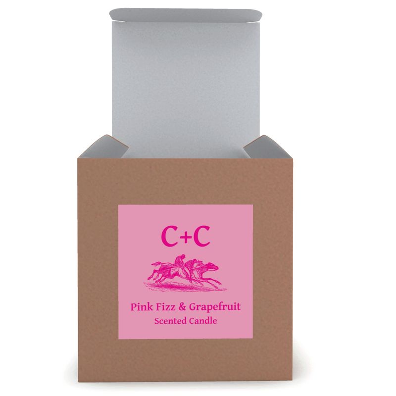 Pink Fizz and Grapefruit Candle
