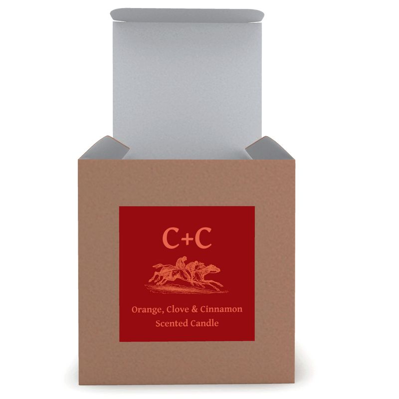Orange Clove & Cinnamon Candle