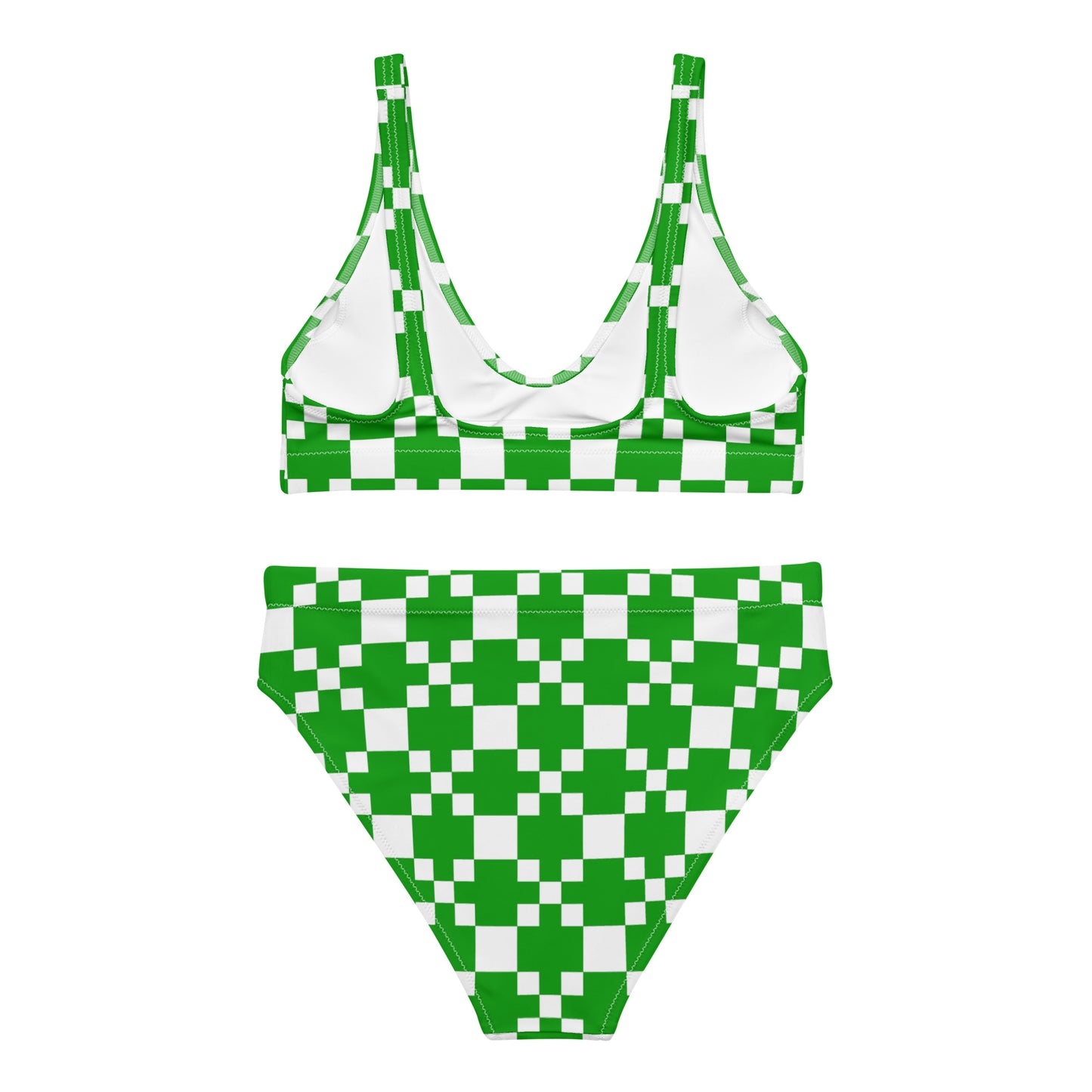 Kelly Green Tile Bikini