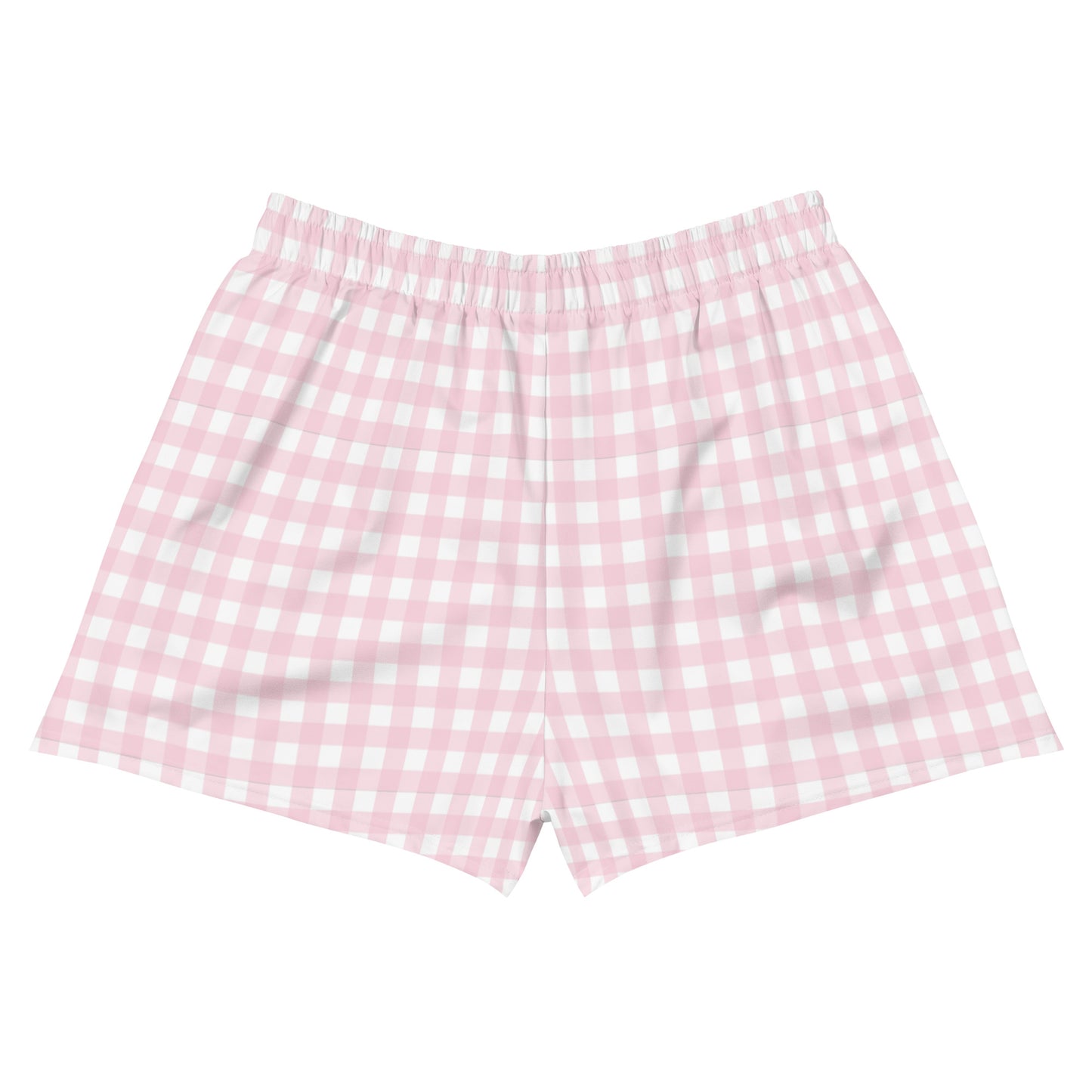 Preppy Pink Gingham Shorts