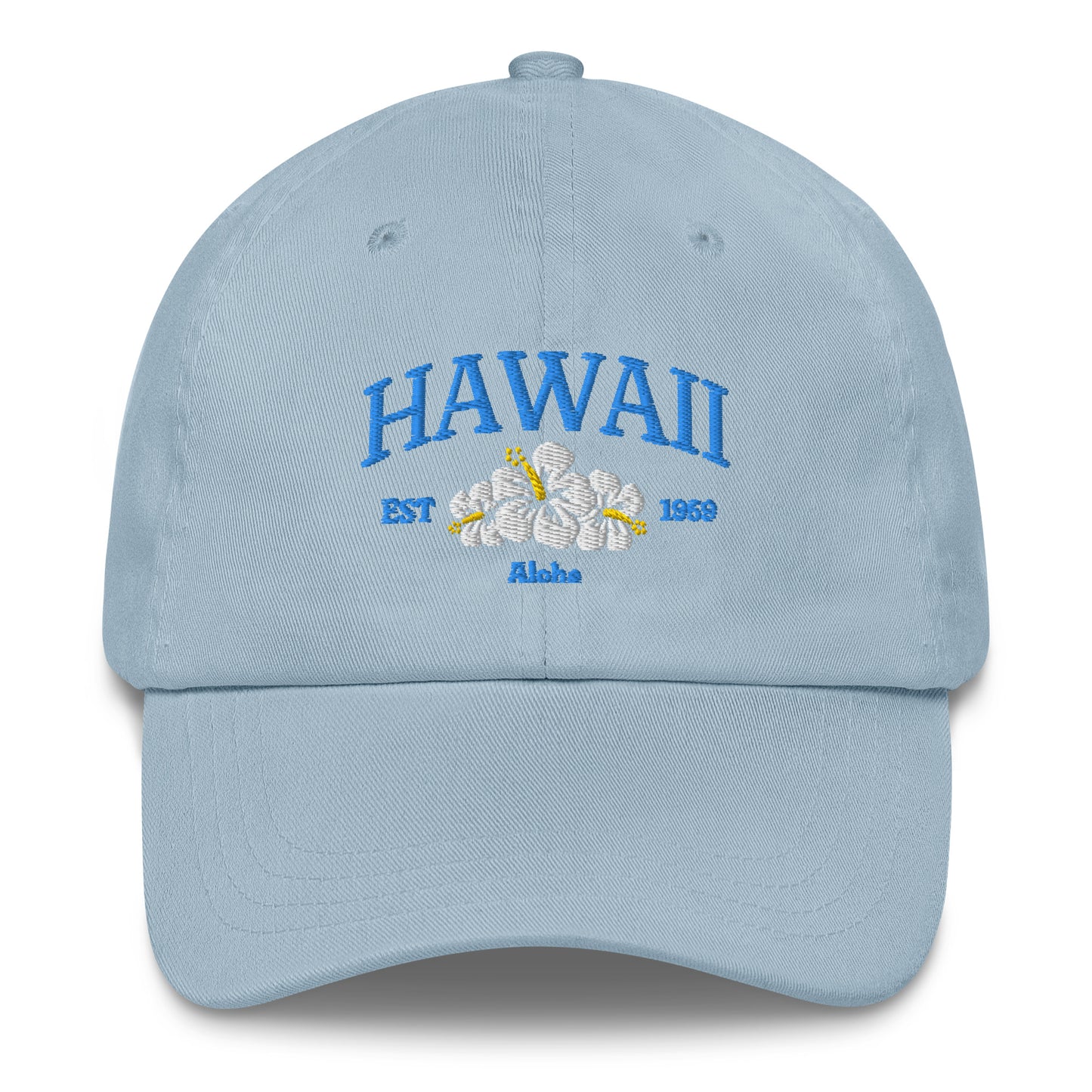 Hawaii Blue/White Baseball Cap