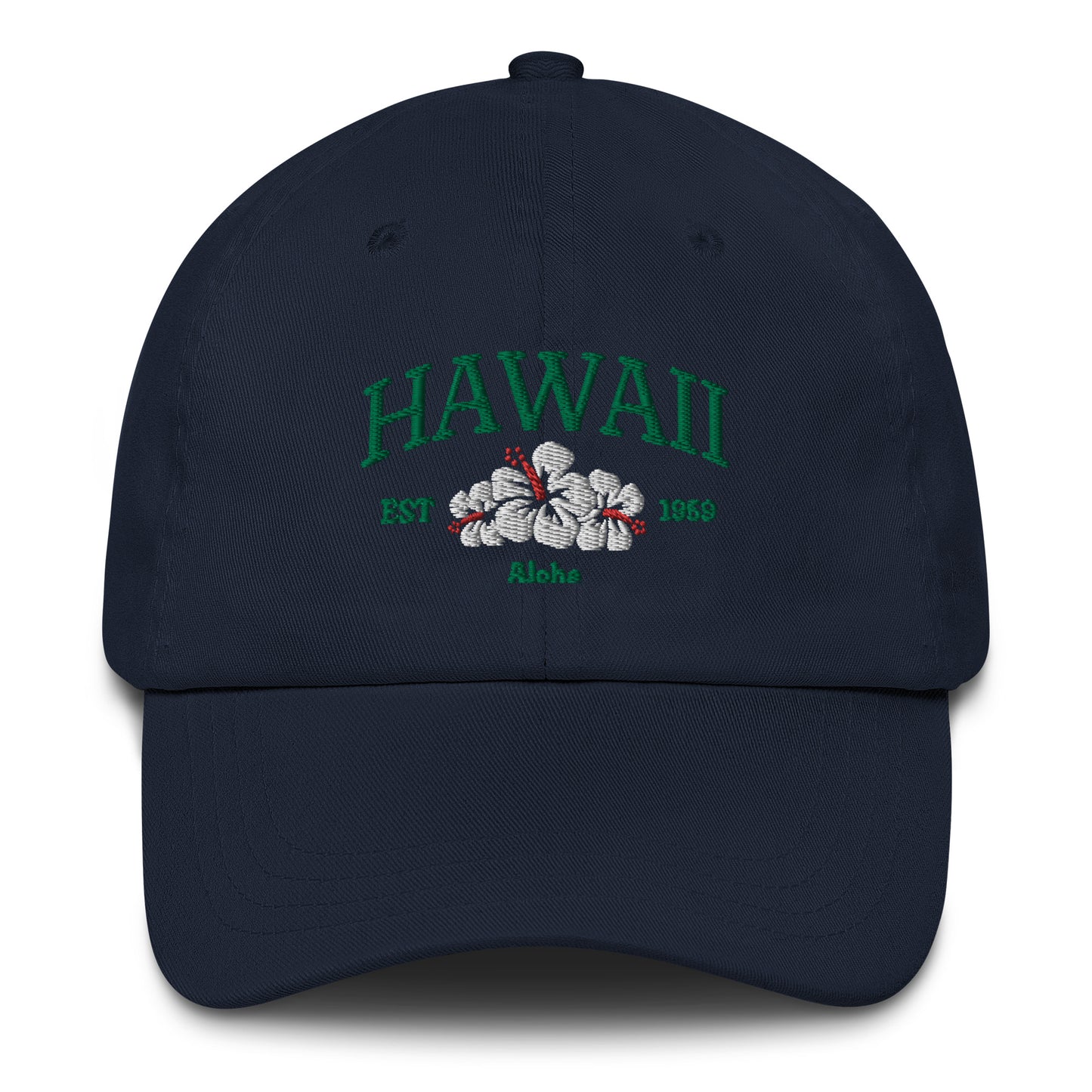 Hawaii Dark Green/White Baseball Cap