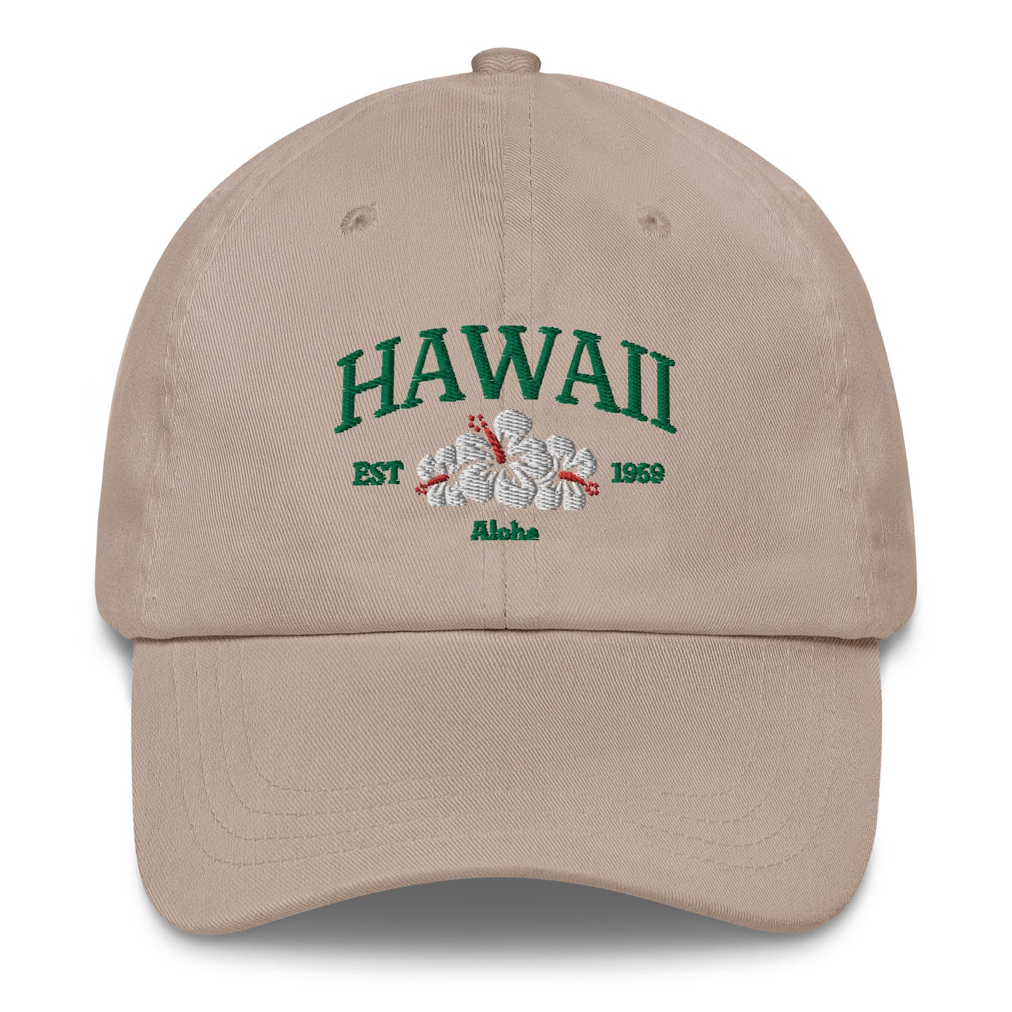 Hawaii Dark Green/White Baseball Cap