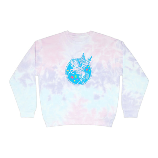 Pegasus Stars Tie-Dye Sweatshirt